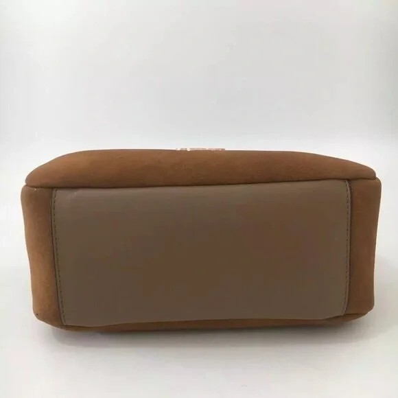 Coach Tan Leather Shoulder Bag - Picture 5 of 8